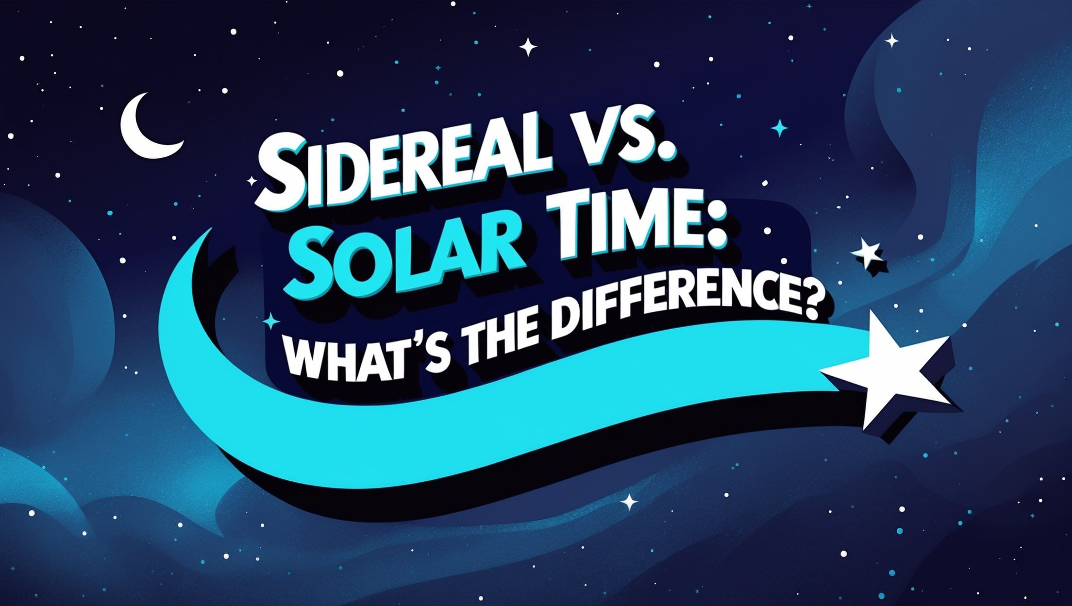 Siderische Zeit vs. Sonnenzeit: Was ist der Unterschied?