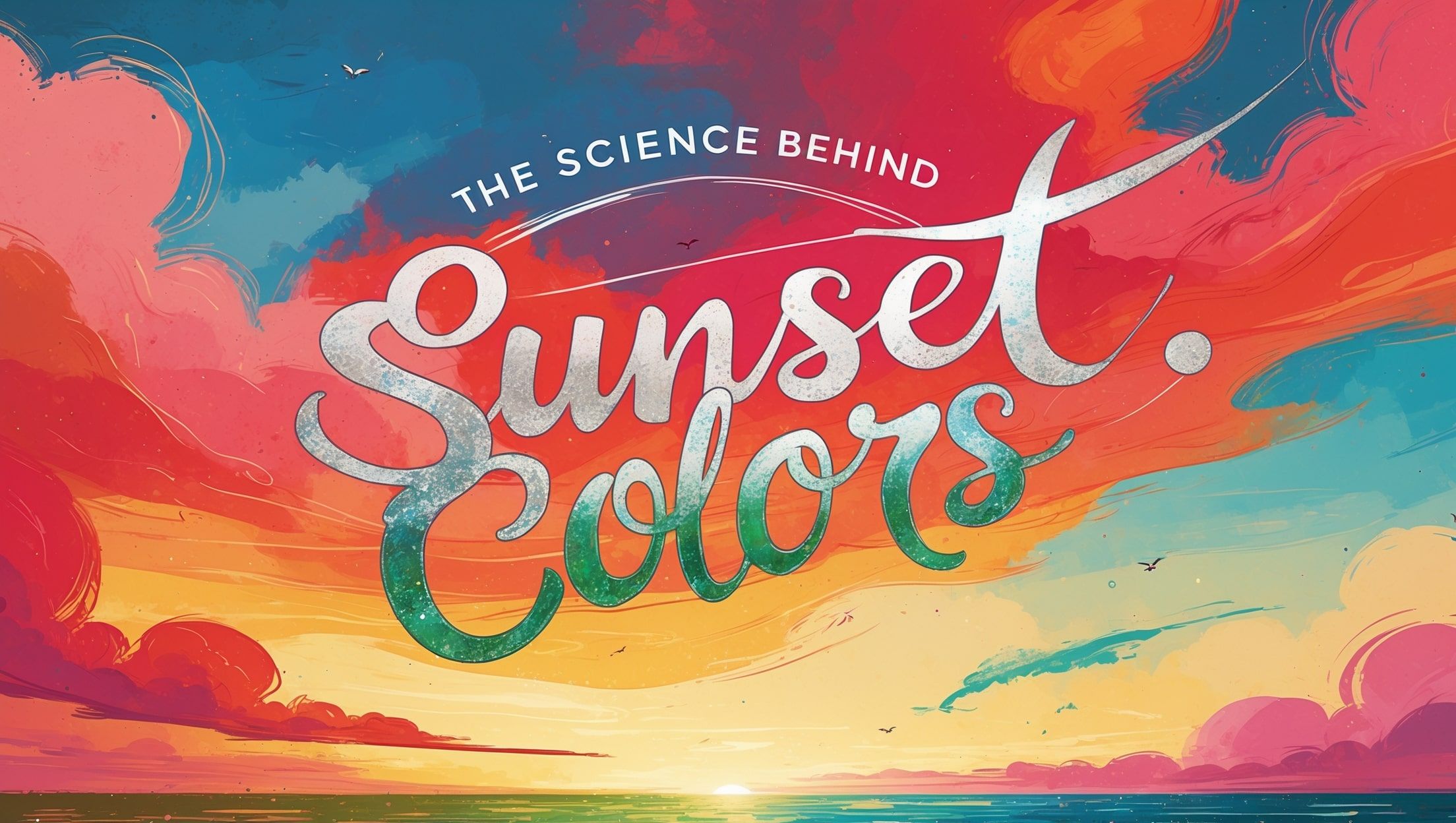 Die Wissenschaft hinter den Sonnenuntergangsfarben: Rote Himmel bis zu grünen Blitzen