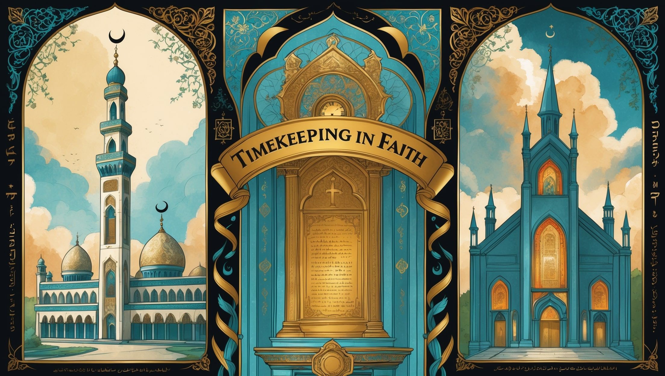 Zeiterfassung im Islam, Judentum und Christentum