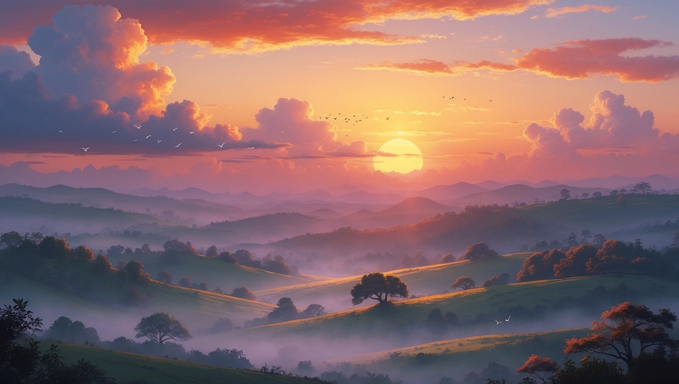 Sonnenaufgang und Sonnenuntergang: Bestimmung des ersten und letzten Lichts des Tages