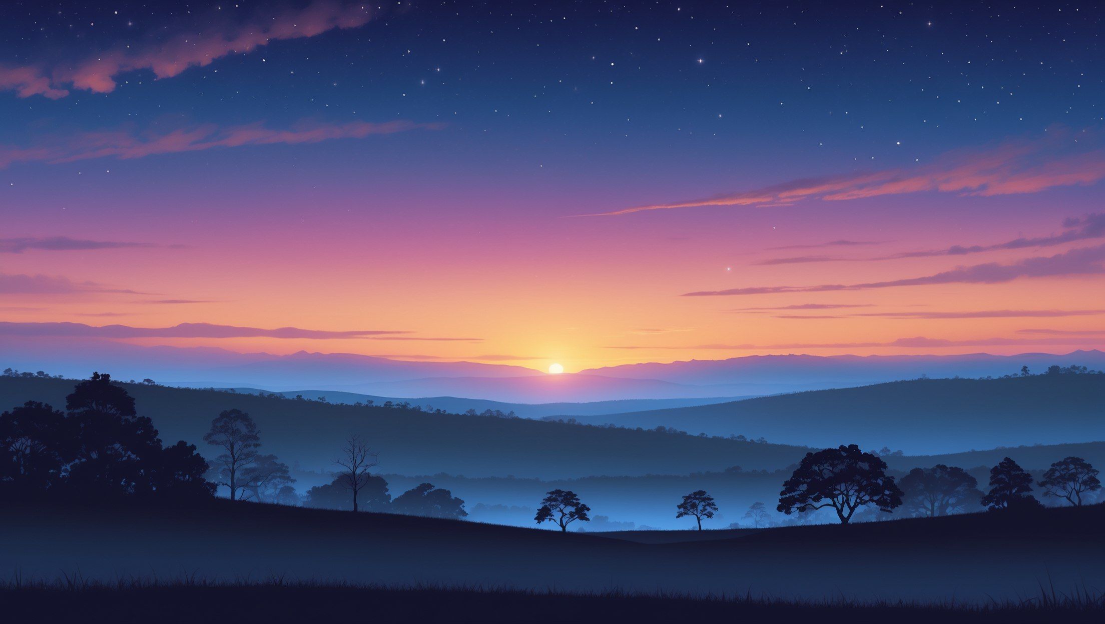 Wie lange nach Sonnenuntergang dauert es, bis es dunkel wird?